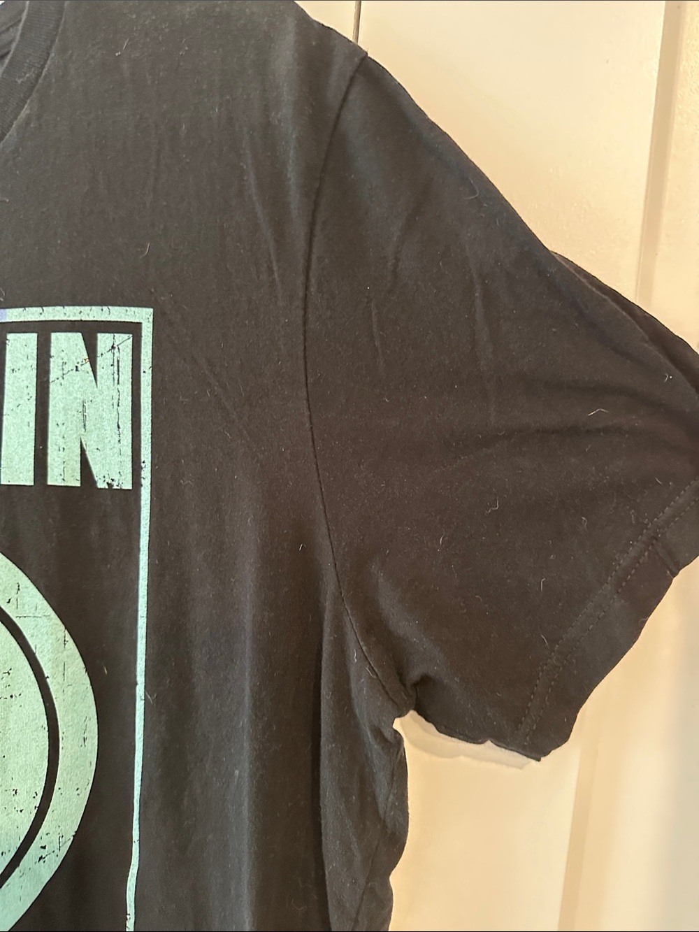 Men’s Bitcoin Graphic Tee - Black with Bold Multicolor Print - Size Large - Picture 2 of 8